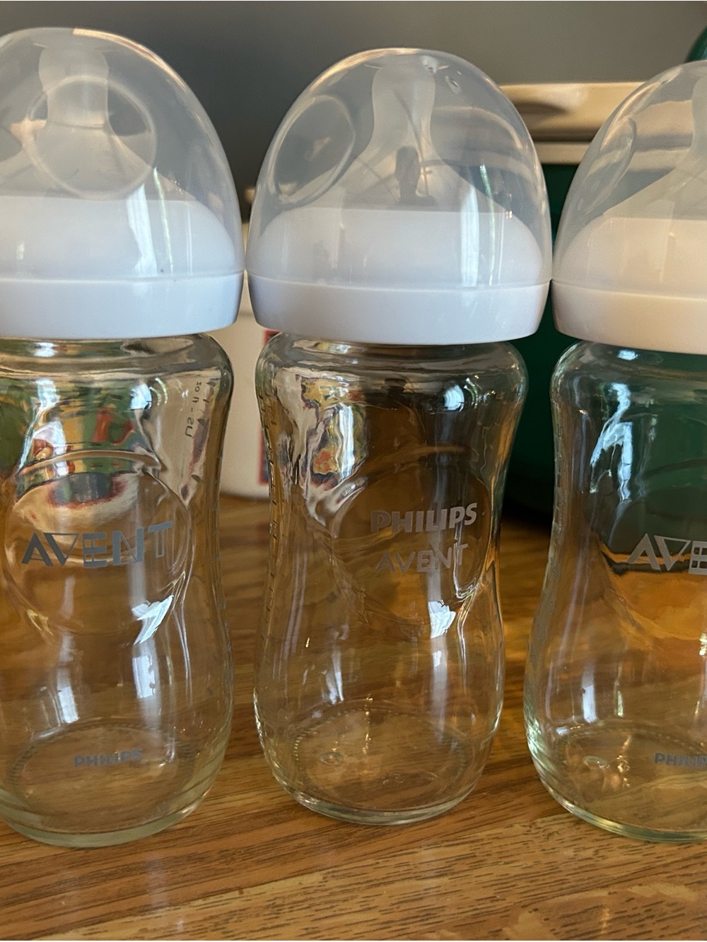 Phillips advent glass Baby Bottle - Clear (Pack of 3)